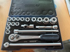 Gedore steckschlüsselsatz 1 gebraucht kaufen  Heiligenhaus