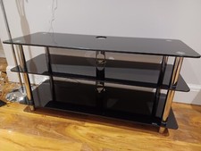 Black glass tier for sale  SLOUGH