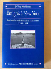 Jeffrey melhman emigrés d'occasion  Hyères