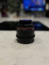 Samyang cine 85mm for sale  WALTHAM ABBEY