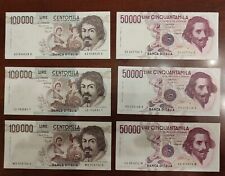 Banconote 50.000 100.000 usato  Diamante
