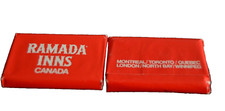 RAMADA INNS CANADÁ Mini Saboneteira Bares Lembrança Hotéis/Motéis RARO DIFÍCIL DE ENCONTRAR 2 Antigo comprar usado  Enviando para Brazil