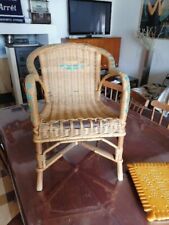 Fauteuil enfant osier d'occasion  Chalindrey