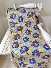 Rolo de papel de parede 2yds francês 1920 azul amarelo floral Paris ousado Art Deco parede rara comprar usado  Enviando para Brazil