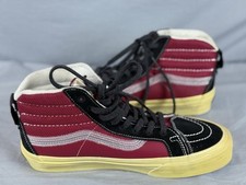 VANS Sk8-Hi Notchback Split VR3 LX Vintage Esporte Preto Vermelho VN0A5FBH458 Tamanho 8 comprar usado  Enviando para Brazil