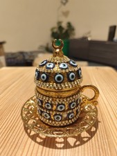 Brass turkish teacup for sale Brass turkish teacup for sale  HOUNSLOW