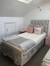 Single bed grey for sale  LONDON