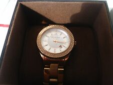 Usado, Relógio de quartzo Michael Kors MK-5403 tom ouro rosa nova bateria caixa original amada comprar usado  Enviando para Brazil