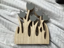 Standing wooden tulips for sale  HUDDERSFIELD