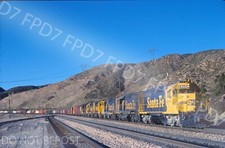 SLIDE ORIGINAL ATSF Santa Fe GP35U 2956 Ação; Cajon;Dezembro 1985, usado comprar usado  Enviando para Brazil