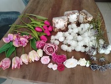 Kunstblumen set weiß gebraucht kaufen  Bitburg