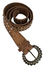 Cintura marrone vintage usato  Senago
