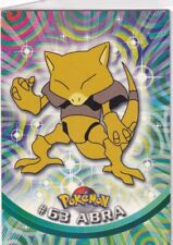 Pokemon TOPPS TV Animation Edition Abra #63 logotipo azul cartão Pokemon comprar usado  Enviando para Brazil