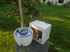 Usado, Sigg Dörrex mit 2 Dörrgitter Siebe Automat Dehydrator Obst Beeren Müsli OVP comprar usado  Enviando para Brazil