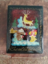 Vintage russian palekh for sale  CLEVEDON