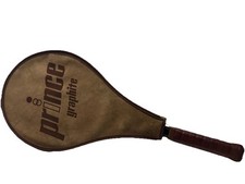 Raquete de tênis vintage Prince grafite 4 5/8” - estojo de camurça com zíper comprar usado Raquete de tênis vintage Prince grafite 4 5/8” - estojo de camurça com zíper comprar usado  Enviando para Brazil