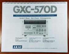Akai gxc 570d for sale  Utica