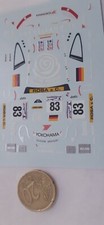 Decalcomanie decals porsche d'occasion  Lillers