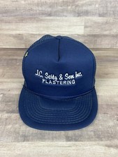 Usado, Chapéu de corda de espuma de gesso vintage ajustável Snapback OSFA boné aba larga malha masculino comprar usado  Enviando para Brazil