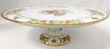 Usado, Suporte para bolo Schumann Baviera Imperatriz Dresden Flores 12,5" comprar usado  Enviando para Brazil