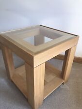 Solid oak coffee for sale  LOCHGELLY