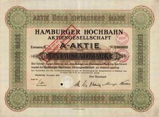 Hamburger hochbahn 1919 gebraucht kaufen Hamburger hochbahn 1919 gebraucht kaufen  Bayreuth