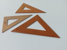 Vintage altes winkellineal gebraucht kaufen  Ulm