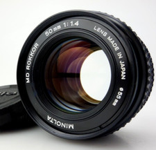 Minolta rokkor 50mm gebraucht kaufen  Langen