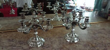 Paire chandeliers bronze d'occasion  Tinténiac