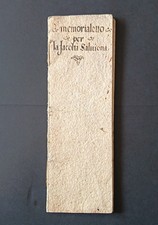 Manoscritto 1700 bergamo usato  Milano