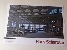 Hans scharoun biblioteca usato  Trieste