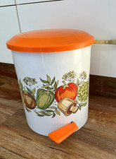 Pedal de cozinha vintage de metal lixeira 'Country Fair' - Willow Australia comprar usado  Enviando para Brazil