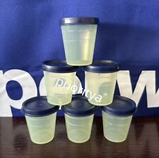 Tupperware Tupper Mini Anões Recipiente 2 oz Conjunto de 6 Selos Verde Azul Escuro Novo comprar usado  Enviando para Brazil