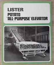 Lister potato purpose for sale  BOURNE