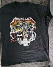 Camiseta Vintage 1980 Metallica Lives on Dedicated To CLIFF BURTON **LEIA** comprar usado  Enviando para Brazil