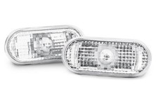 VW Golf MK4 conversível conjunto de indicadores transparentes com lâmpadas 98-02 repetidores par comprar usado  Enviando para Brazil