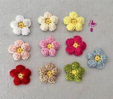 Fiori uncinetto applicazioni usato  Vodo Cadore