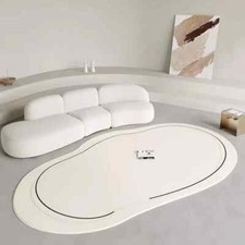 Tapete para sala de estar decoração para casa quarto tapetes de área macia tapete irregular comprar usado  Enviando para Brazil