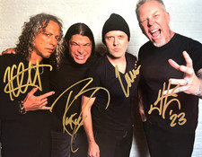 Metallica signed full usato Metallica signed full usato  Spedire a Italy
