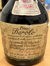 Barolo bersano 1969 usato  San Giovanni in Persiceto