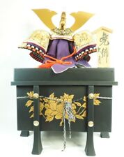 Capacete de armadura japonês vintage em miniatura com enfeite de dragão na parte superior comprar usado  Enviando para Brazil