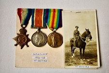 Ww1 star trio for sale  NORTHAMPTON