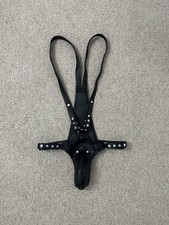 Vegan leather singlet for sale  FALKIRK
