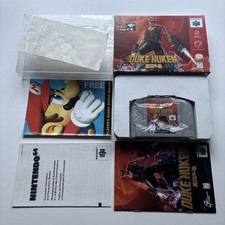 Duke Nukem 64 N64 1996 Autêntico Completo Na Caixa CIB Recibo Manual Limpo Testado, usado comprar usado  Enviando para Brazil