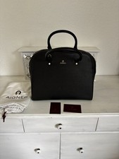 Aigner ledertasche schwarz gebraucht kaufen  Sottrum
