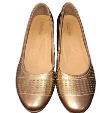 Sapatos confortáveis respiráveis dourados tamanho 9 Slip On Flats feitos no Brasil em excelente estado usado, usado comprar usado  Enviando para Brazil