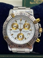 Relógio suíço masculino ESQ 40mm WR100M cronógrafo quartzo aço inoxidável 327g comprar usado Relógio suíço masculino ESQ 40mm WR100M cronógrafo quartzo aço inoxidável 327g comprar usado  Enviando para Brazil