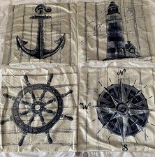Nautical theme cushion for sale  HOCKLEY