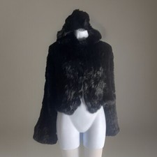Black faux fur for sale  San Martin