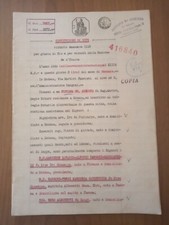 Documento modena 1935 usato  Italia